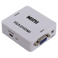 Конвертер VGA на HDMI VGA2HDMI 5027, со звуком, фото 1