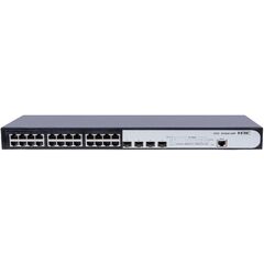 H3C Коммутатор S1850-28P-PWR 28-Port Gigabit Ethernet Switch(24GE+4SFP+PoE,AC), фото 1