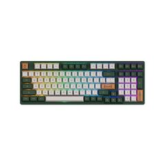 Клавиатура Akko 3098S London 98Key, CS Silver, USB, Hot-swappable, EN/UKR, RGB, Green, фото 1