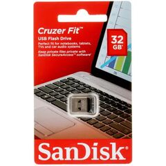 Флешка USB Flash 32 ГБ SanDisk Cruzer Fit, фото 1