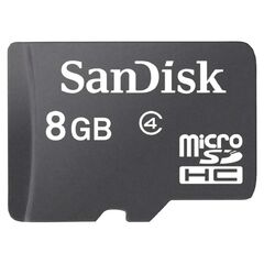 Карта памяти micro SDHC 8Gb SanDisk, фото 1