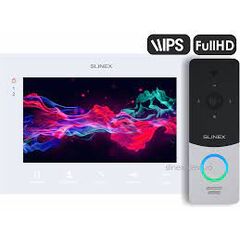 Комплект видеодомофона Slinex SQ-07MTHD white + ML-20HD s/b, фото 1