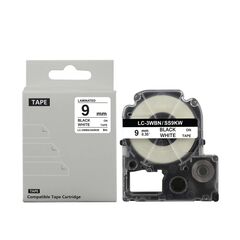 Картридж Epson Tape - LK3WBN Std Blk/Wht 9/9 лента 9mm / 9m для LW400 / LW700, фото 1