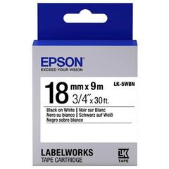 Картридж с лентой Epson Tape - LK5WBN Std Blk/Wht 18/9 лента 18mm / 9m для LW400 / LW700, фото 1