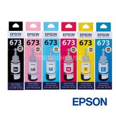 Чернила Epson T6736 LM / T6731 BK/T6732 CA / T6733 MA/ T6734 YE/T6735 LC Bottle  (70 мл, 1500-1800 фото 10x15) для L8xx / L1800, фото 1