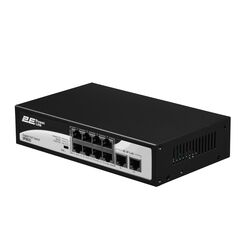 Коммутатор 2E PowerLink SP802G 8xGE PoE+, 2xGE Uplink, 120Вт, неуправляемый, фото 1