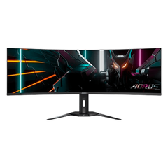 Aorus — 49″ CO49DQ Gaming Monitor, 144Hz, 0,03mc, DQHD (5120×1440), 4K, HDMI, DisplayPort, Type-C, USB, RGB, OLED, фото 1