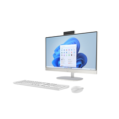 HP 24-cr0011l (8L2) (Intel Core i5-1335U/ DDR4 8GB/ SSD 512GB/ 23,8 FHD/ Intel Iris Xe Graphics/ No DVD/ key + mouse/ NoOS/ RU) White, фото 1