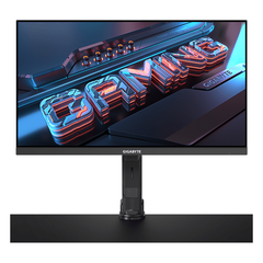 Gigabyte — 28″ M28U-AE Gaming Monitor, IPS, 144hz, 1mc, UHD (3440 х 1440), HDMI, DisplayPort, Type C, USB, Black, фото 1