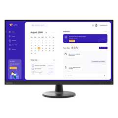 Lenovo — 32″ D32-45 Monitor, VA, 60Hz, 4mc, FHD(1920×1080), HDMI+DP, Black, фото 1
