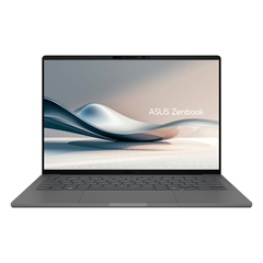 ASUS Zenbook A14 OLED Snapdragon X Elite X1E 78 100| DDR5 32GB| SSD 1TB| 14.0 WUXGA OLED| Qualcomm Adreno GPU| Backlit| Win11Pro| RU| Iceland Gray, фото 1