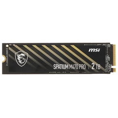 SSD M2 MSI 2000GB SPATIUM M470 PRO Gen4 6000 MB/s NVMe, фото 1