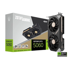 Zotac - 8GB GeForce RTX5060 AMP GDDR7 128bit HDMI 3-DP (ZT-B50600F-10M), фото 1