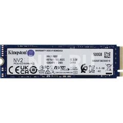 SSD M2 Kingston 500GB NVMe (чтение/запись 3500/2100 МБ/с SNV2S/500G), фото 1