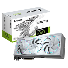 Gigabyte - 32GB GeForce RTX5090 AORUS MASTER ICE DDR7 GV-N5090AORUSM ICE-32GD, фото 1