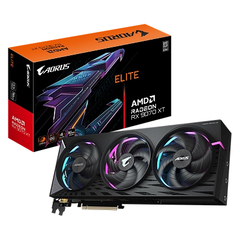 Gigabyte - 16GB ATI Radeon RX9070 XT AORUS ELITE GV-R9070XTAORUS E-16GD, фото 1