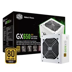 Блоки питания для компьютеров Psu GX650M 80+ Gold white edition, фото 1