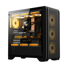 Компьютерные корпуса Case GX750A Black 4xARGB, фото 1