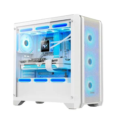 Компьютерные корпуса Case GX750A white 4xARGB, фото 1
