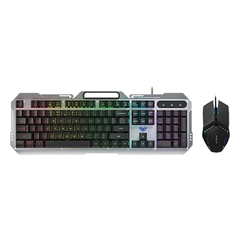 Клавиатура мембранная проводная AULA F2023 (RGB), фото 1