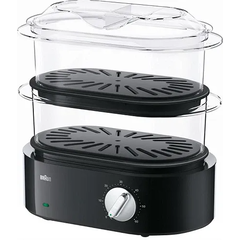 Пароварка электрическая BRAUN FS5100BK, фото 1