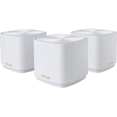 MESH SYSTEM ASUS/ ZenWiFi XD4 PLUS 3PK/ White/ 90IG07M0-MO3C40, фото 1