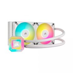 Liquid cooling Corsair iCUE H100i ELITE CAPELLIX XT WHITE 240mm (LGA1700), фото 1