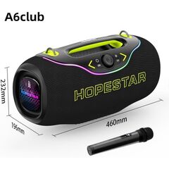 A6 CLUB + Microphone мощная портативная Bluetooth-колонка, фото 1