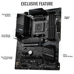 Материнская плата MSI B550-A PRO DDR4 (AM4, ATX), фото 1
