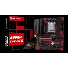 Материнская плата Maxsun B650M I-CAFE DDR5 (AMD AM5, Micro-ATX), фото 1
