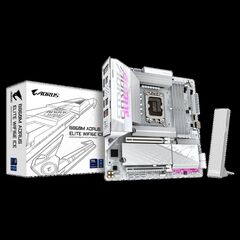 Материнская плата Gigabyte B860M AORUS ELITE WIFI6E ICE DDR5 (LGA1851, Micro-ATX), фото 1