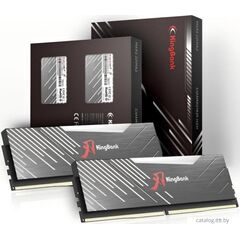 Комплект оперативной памяти KingBank DDR4 32GB (2x16GB) 3600MHz Black Heatsink RGB DRAM, фото 1