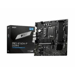 Материнская плата MSI PRO B760M-P DDR4 (LGA1700, Micro-ATX), фото 1