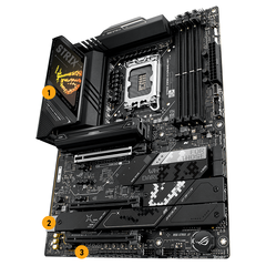Материнская плата ASUS ROG STRIX Z890-H GAMING WIFI DDR5 (LGA1851, ATX), фото 1