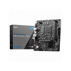Материнская плата MSI PRO H610M-S DDR4 (LGA1700, Micro-ATX), фото 1