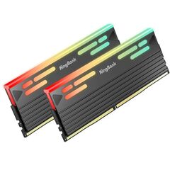 Комплект оперативной памяти KingBank DDR5 32GB (2x16GB) 6000MHz Black Heatsink RGB DRAM (C36), фото 1
