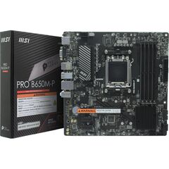 Материнская плата MSI PRO B650M-P DDR5 (AM5, Micro-ATX), фото 1
