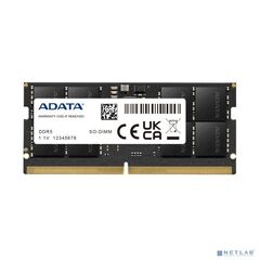 Модуль оперативной памяти ADATA DDR5 16GB 4800MHz SO-DIMM (для ноутбуков), фото 1