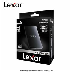 Внешний SSD накопитель Lexar SL300 2TB Portable SSD USB 3.2 Gen 2 Type-C, фото 1