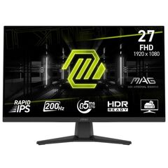 Игровой монитор 27" MSI MAG 272F Rapid IPS Full HD (1920x1080) 200Hz 0.5ms HDMI DisplayPort Black (9S6-3CE51T-007), фото 1