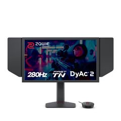 Киберспортивный игровой монитор 24.1" BenQ ZOWIE XL2546X+ Fast TN Full HD 280Hz 0.5ms DyAc 2 HAS Black (9H.LN1LB.QBP), фото 1