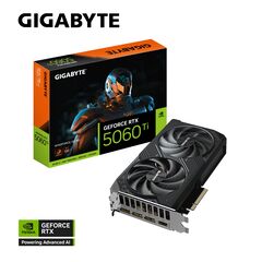 Видеокарта Gigabyte GeForce RTX 5060 Ti WINDFORCE 8GB (GV-N506TWF2-8GD), фото 1