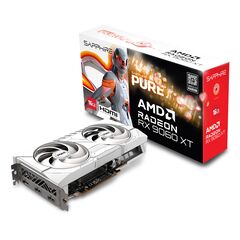 Видеокарта Sapphire PURE AMD Radeon RX 9060 XT GAMING OC 16GB GDDR6 HDMI / DP (11350-02-20G), фото 1