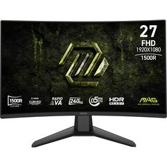 Игровой изогнутый монитор 31.5" MSI MAG 325CQPF E18 Curved Rapid VA WQHD (2560x1440) 180Hz 0.5ms HDMI DisplayPort HAS Black (9S6-3DC14H-204), фото 1