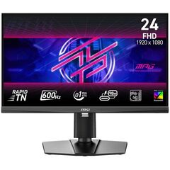 Игровой монитор 24" MSI MPG 242R X60N Rapid TN Full HD (1920x1080) 600Hz 0.1ms HDMI DisplayPort Type-C Pivot Black (9S6-3BC79T-009), фото 1