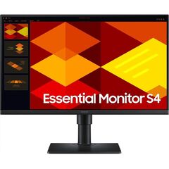Монитор 24" Samsung S4 S40D LS24D400GAIXCI IPS Full HD (1920x1080) 100Hz 5ms HDMI DVI HAS Pivot Black, фото 1