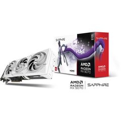 Видеокарта Sapphire PURE AMD Radeon RX 9070 GAMING OC 16GB GDDR6 HDMI / DP (11349-02-20G), фото 1