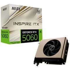 Видеокарта MSI GeForce RTX 5060 INSPIRE ITX 8GB (912-V537-200), фото 1