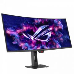 Игровой монитор 34" ASUS ROG Strix QD-OLED XG34WCDG UWQHD Curved 175Hz 0.03ms G-Sync DisplayHDR 400 Black (90LM0B70-B01171), фото 1