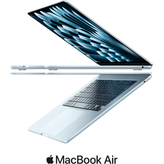 Ноутбук Apple MacBook Air 13 (M5 / 10-core CPU / 10-core GPU / 24GB / 1TB SSD / 13.6 Liquid Retina) Sky Blue (MDHK4LL/A), фото 1